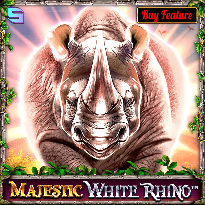 Majestic White Rhino — слот від Spinomenal
